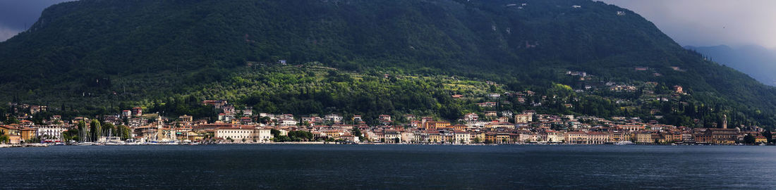 View of city by sea