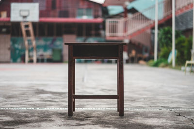 Table at court