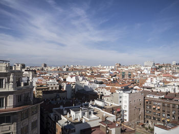 Cityscape against sky