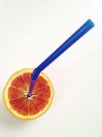 Close-up of food on white background