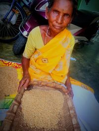 Portrait of a smiling woman