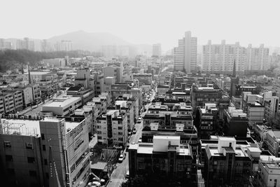 Aerial view of a city