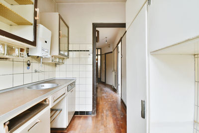 Interior of bathroom