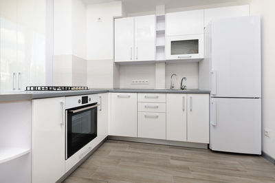 Interior of kitchen at home