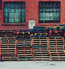 Close-up of brick wall