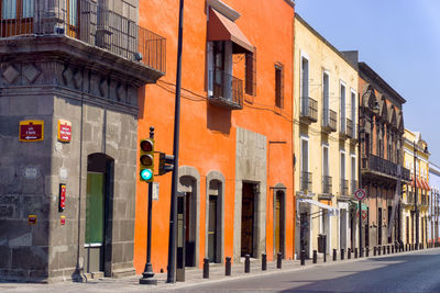 View of buildings in city