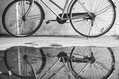 View of bicycle