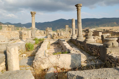 My trip in volubilis in morocco