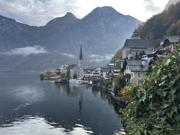 Hallstatt, austria. mountain village