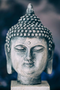 Close-up of buddha statue