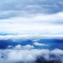Scenic view of cloudscape against sky