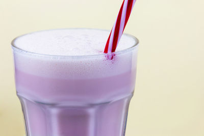 Close-up of drink on table