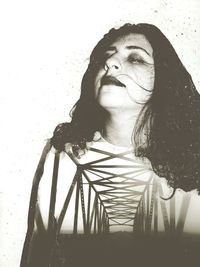 Woman looking away