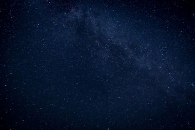 Low angle view of stars in sky