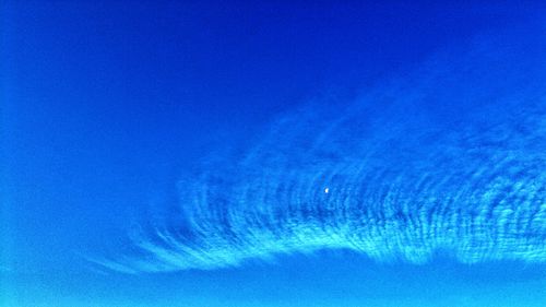 Scenic view of blue sky