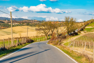 View of country road