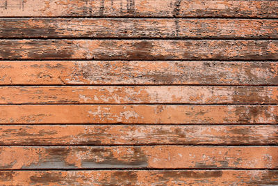 Full frame shot of wooden wall