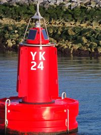 Close-up of lighthouse