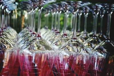 Close-up of wine glass