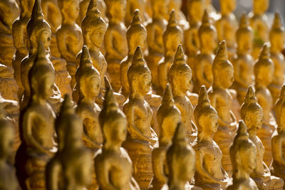 Close-up of buddha statue