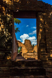 Built structure against sky