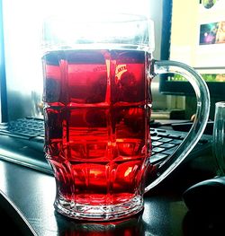 Close-up of red rose