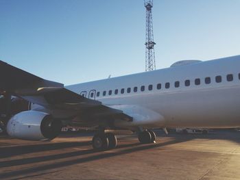 Built structure against clear sky