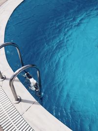 Close-up of swimming pool