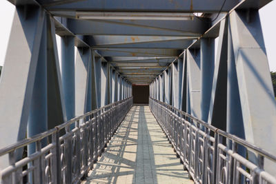 View of footbridge