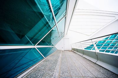 Low angle view of modern building
