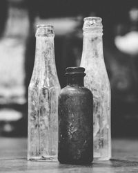 Close-up of drink on table