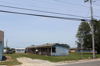 Built structure against clear sky