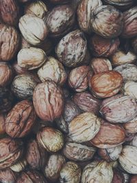 Full frame shot of onions