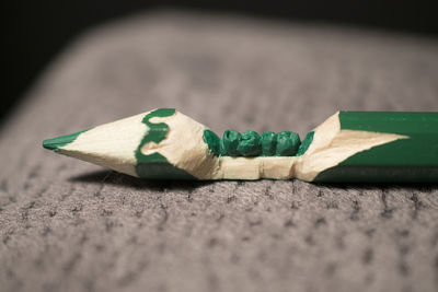 Close-up of stuffed toy on table