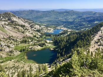 Scenic lake view 