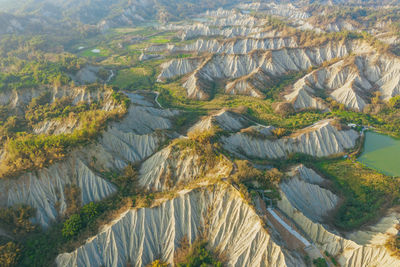 Scenic view of mountains