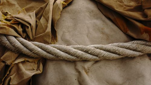 Full frame shot of ropes
