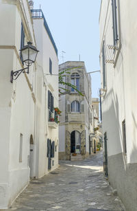 Street amidst buildings in city