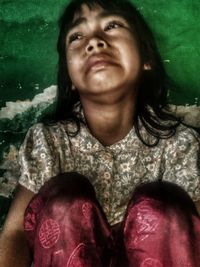 Portrait of a smiling girl