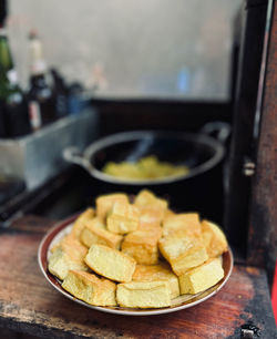 Traditional fried tofu 