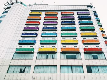 Low angle view of building against sky