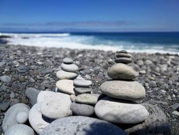 Stones on beach