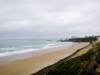 Scenic view of beach