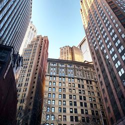 Low angle view of modern building