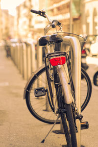 Bicycle on street