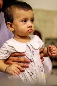 Portrait of cute baby boy