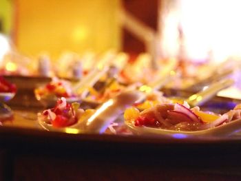 Close-up of ice cream