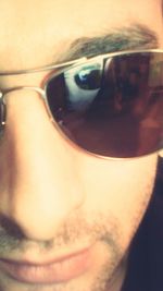 Close-up portrait of young woman