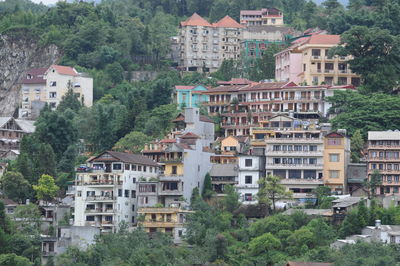Buildings in city
