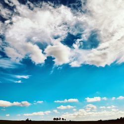 Low angle view of cloudy sky